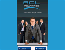 Tablet Screenshot of aclinsurance.com